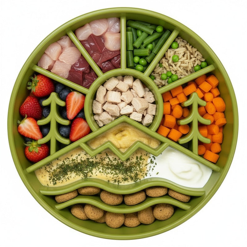 Load image into Gallery viewer, Great Outdoors eBowl - Slow Feeder Dog Bowl &amp; Enrichment | USA Made
