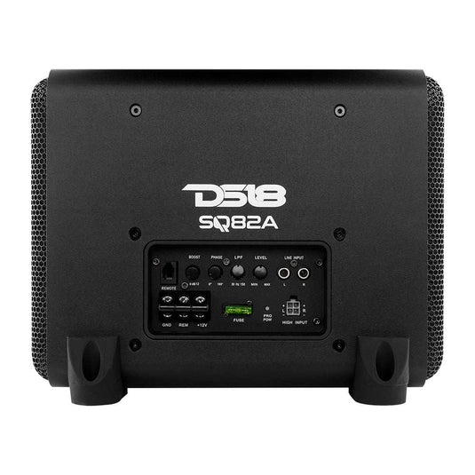 Dual 8" Loaded Amplified High End Aluminum Subwoofer Enclosure 300 Watts Rms - Skoutley Outdoors LLC