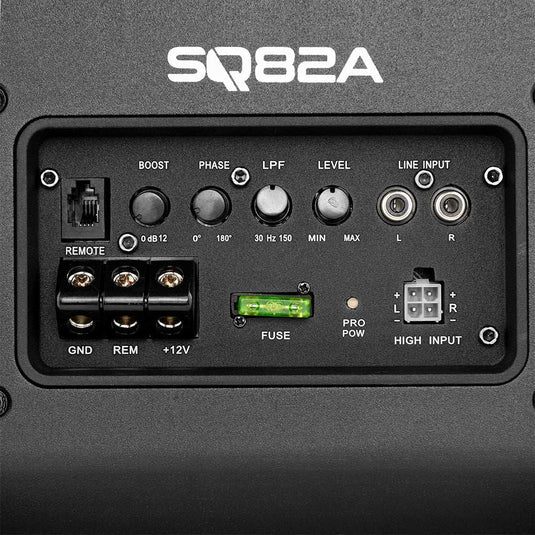 Dual 8" Loaded Amplified High End Aluminum Subwoofer Enclosure 300 Watts Rms - Skoutley Outdoors LLC