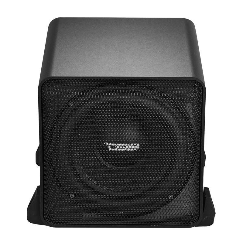 Load image into Gallery viewer, Dual 8" Loaded Amplified High End Aluminum Subwoofer Enclosure 300 Watts Rms
