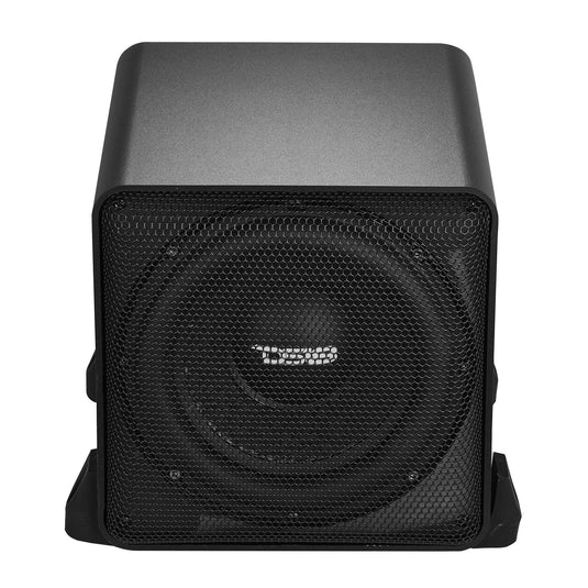 Dual 8" Loaded Amplified High End Aluminum Subwoofer Enclosure 300 Watts Rms - Skoutley Outdoors LLC