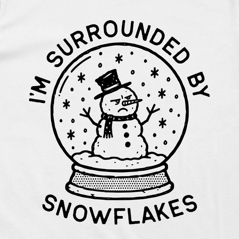 Load image into Gallery viewer, I'm Surrounded by Snowflakes Snowglobe
