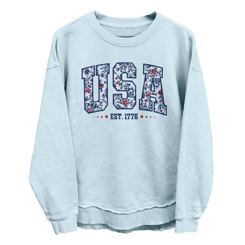 USA Floral Est 1776 (Front)