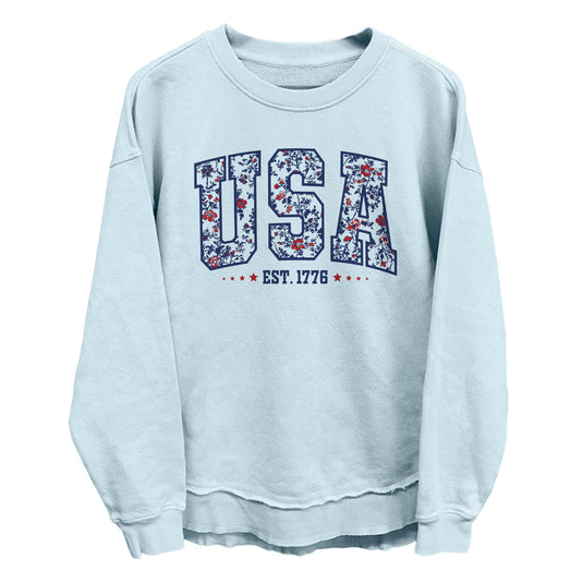 USA Floral Est 1776 (Front)