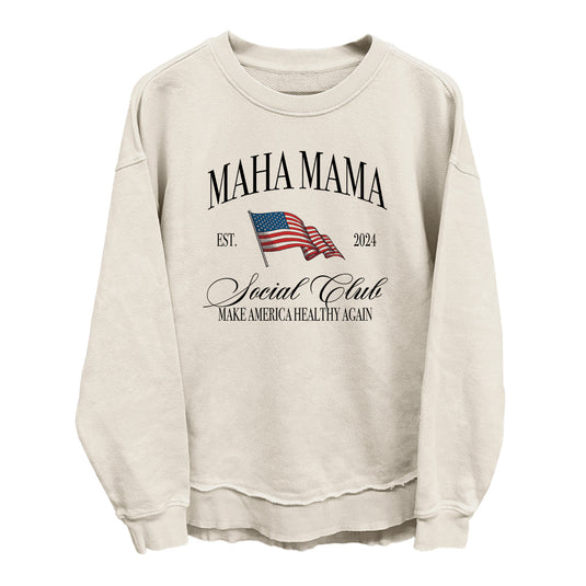 MAHA Mama Social Club (Front Print)