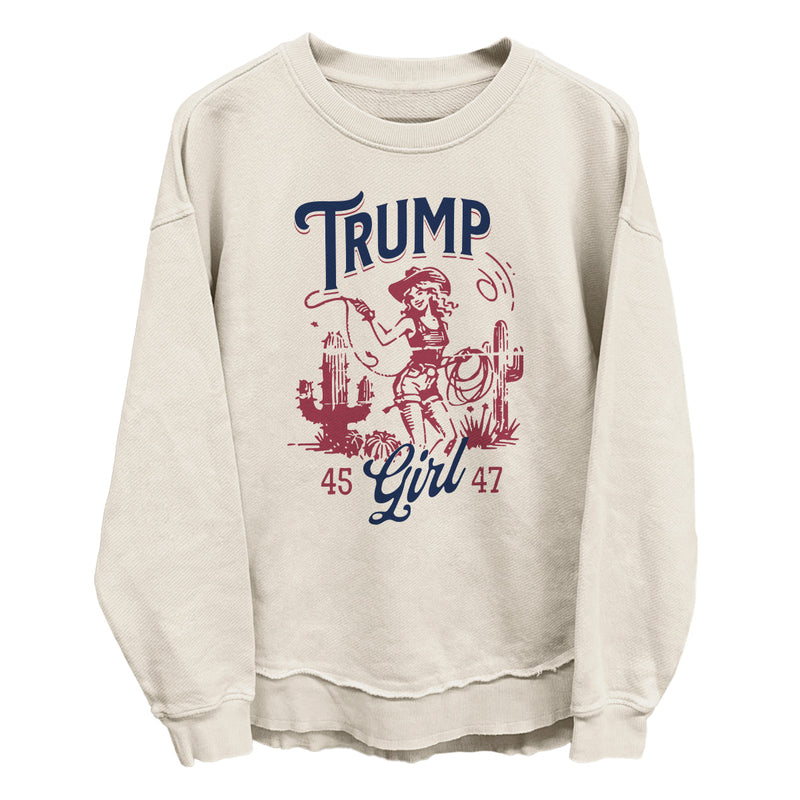 Load image into Gallery viewer, Trump Girl 45 47 (Front Print)
