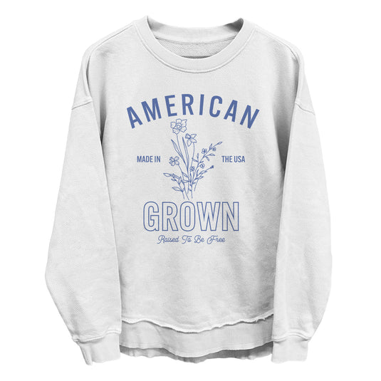 American Grown Raised To Be Free (Front)
