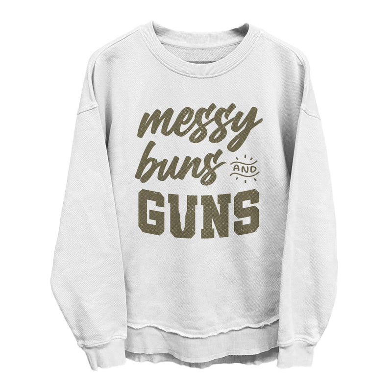 Load image into Gallery viewer, Messy Buns and Guns
