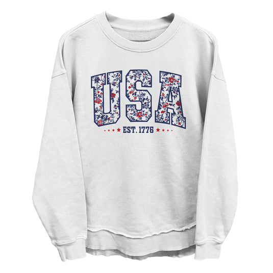 USA Floral Est 1776 (Front)