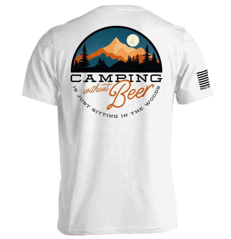 Load image into Gallery viewer, Camping Without Beer is Just Sitting in the Woods - Skoutley Outdoors LLC
