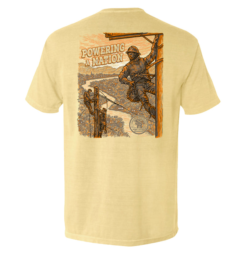 Load image into Gallery viewer, Powering a Nation Pocket Tee
