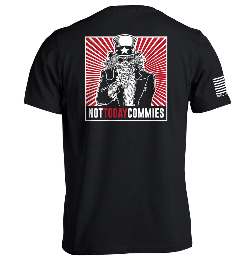 Load image into Gallery viewer, Not Today Commies Uncle Sam (Black)
