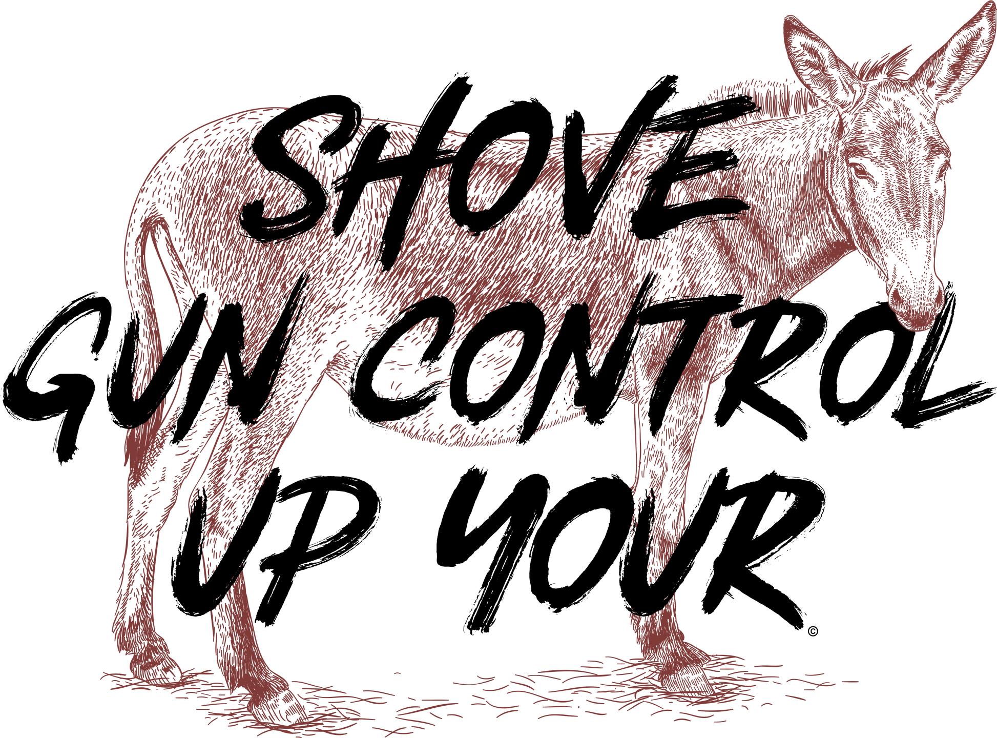 Shove Gun Control Up Your - Skoutley Outdoors LLC