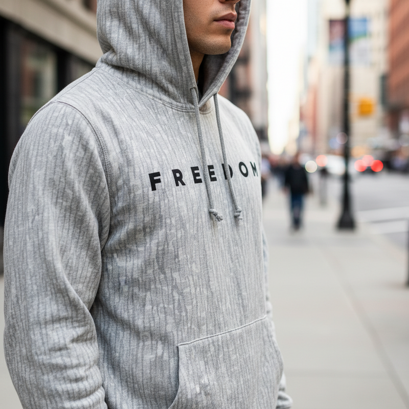 Load image into Gallery viewer, FREEDOM (Front Print) Lightweight Hoodie
