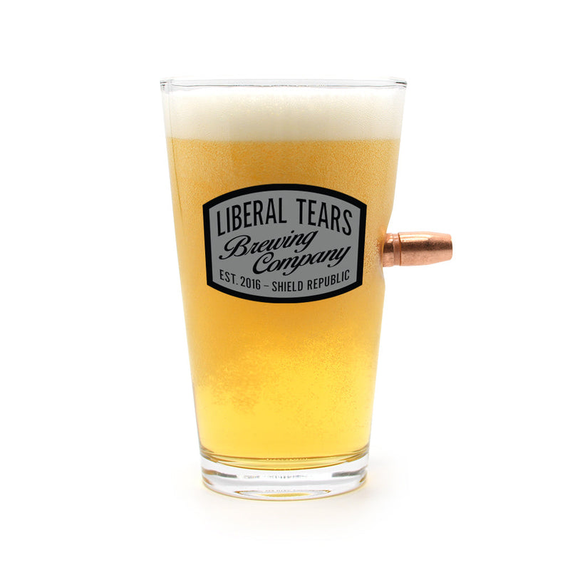 Load image into Gallery viewer, Liberal Tears Brewing Company - 50 Cal Pint Glass
