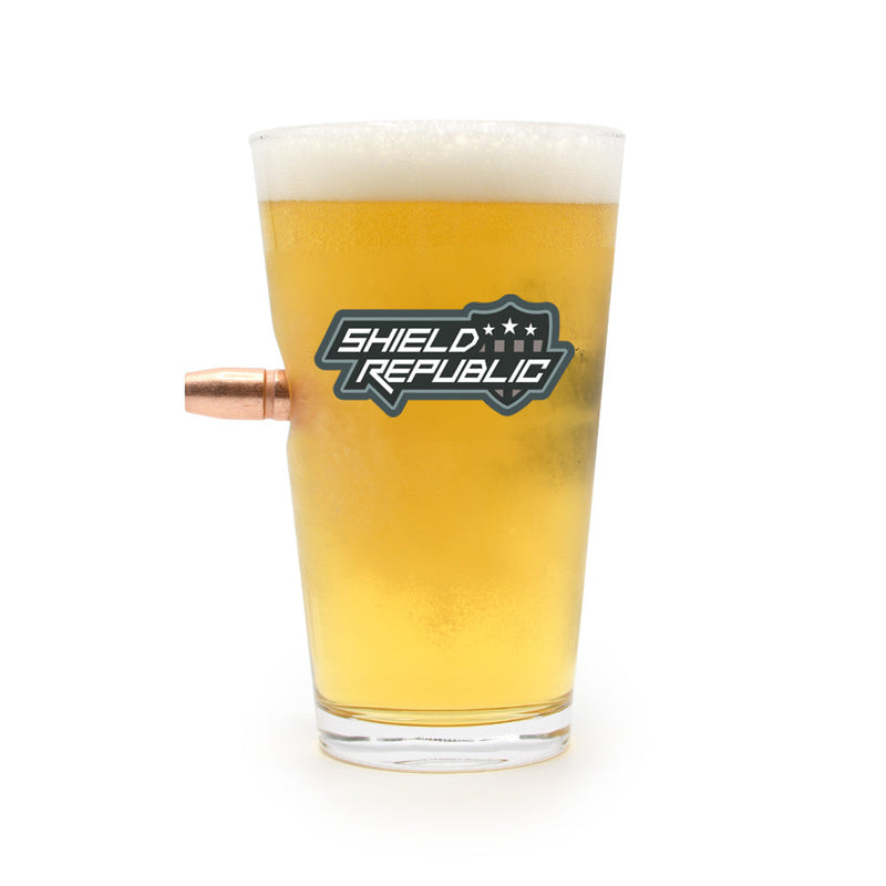 Load image into Gallery viewer, Rad Dad Duck Camo - 50 Cal Pint Glass

