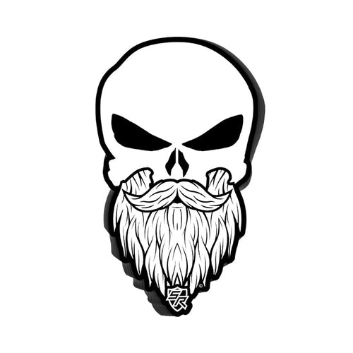 Bearded Punisher Decal