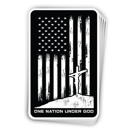 One Nation Under God Decal