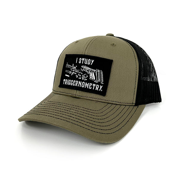 Load image into Gallery viewer, I Study Triggernometry Woven Patch Hat
