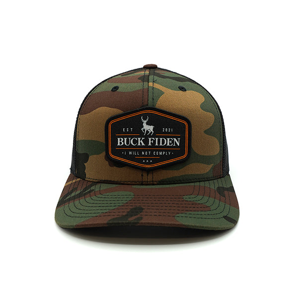 Load image into Gallery viewer, Buck Fiden Woven Patch Hat
