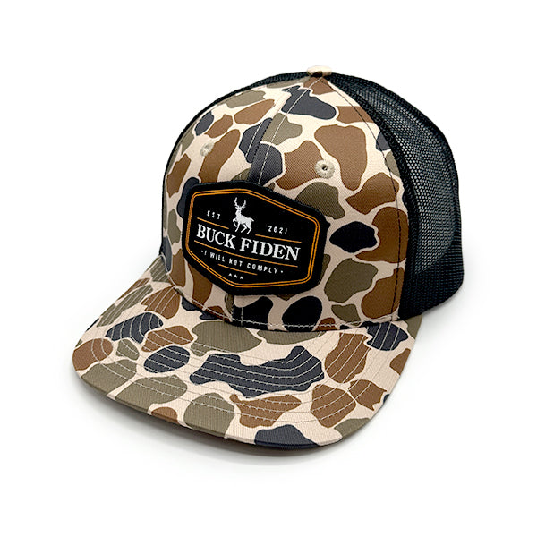 Load image into Gallery viewer, Buck Fiden Woven Patch Hat
