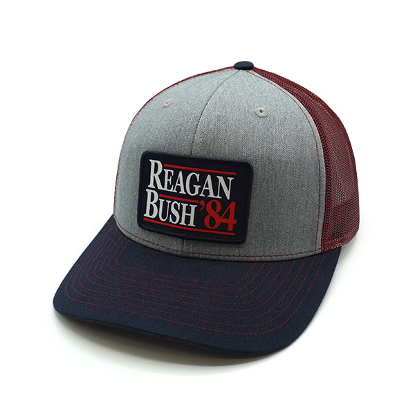 Load image into Gallery viewer, Reagan Bush Woven Patch Hat
