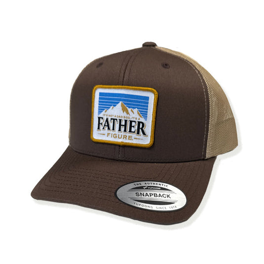 Father Figure Woven Patch Hat