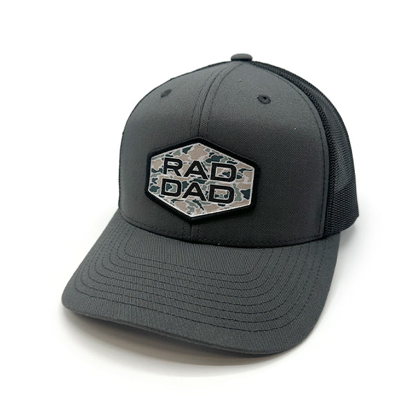 Load image into Gallery viewer, Rad Dad Duck Camo Woven Patch Hat
