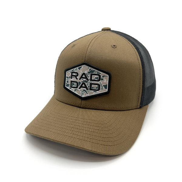 Load image into Gallery viewer, Rad Dad Duck Camo Woven Patch Hat
