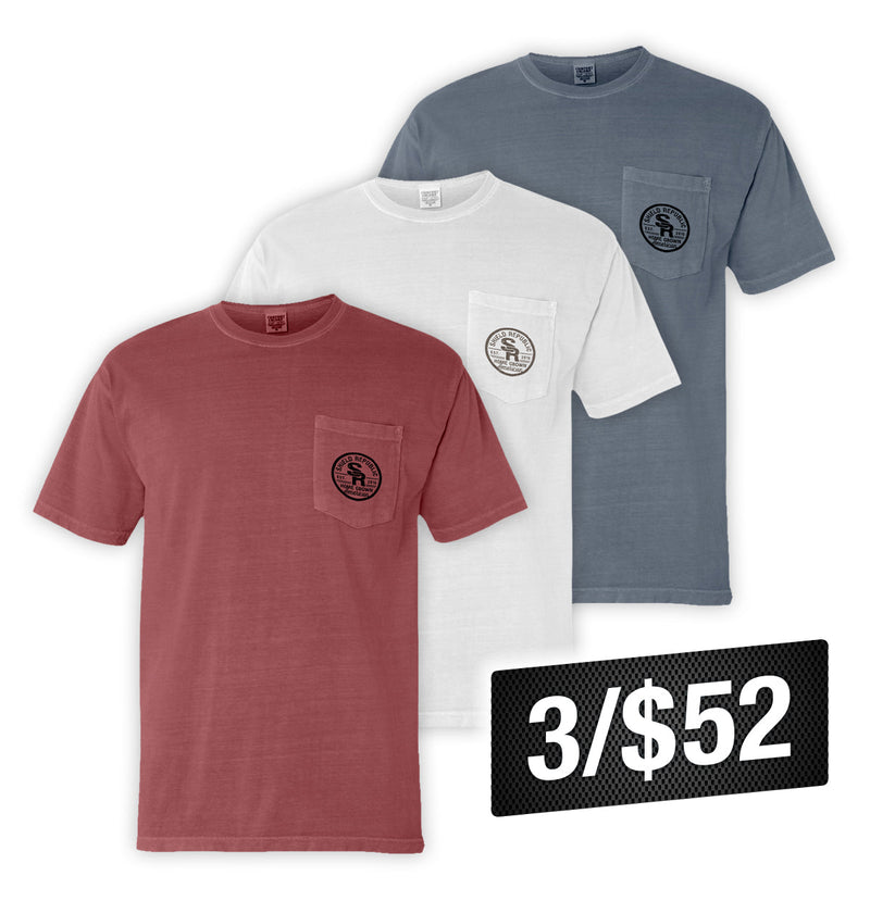 Load image into Gallery viewer, Shield Branded Pocket Tee
