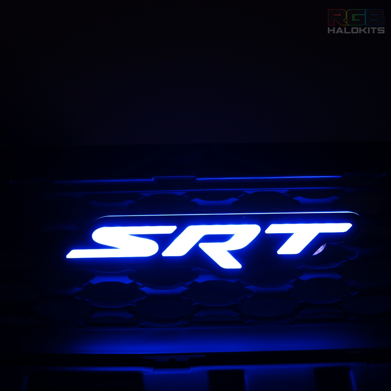 Load image into Gallery viewer, SRT LED Emblem Badge: (Multicolor)
