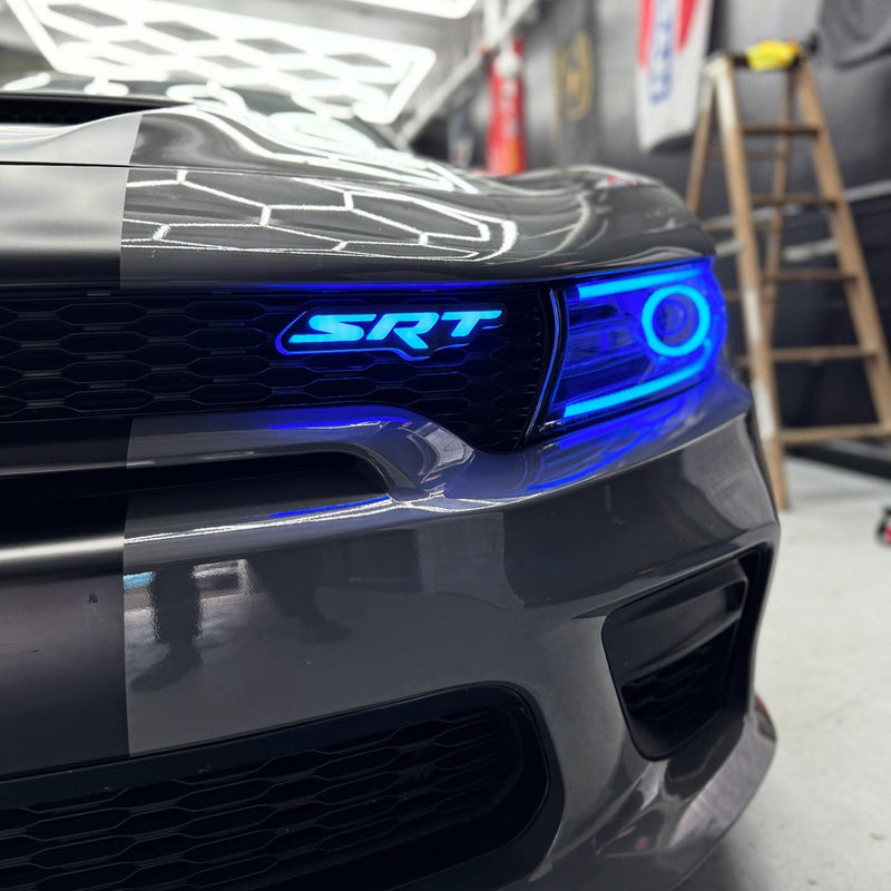 Load image into Gallery viewer, SRT LED Emblem Badge: (Multicolor)
