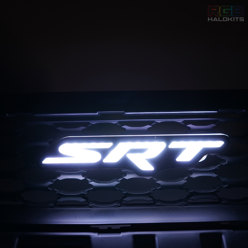 Load image into Gallery viewer, SRT LED Emblem Badge: (Multicolor)
