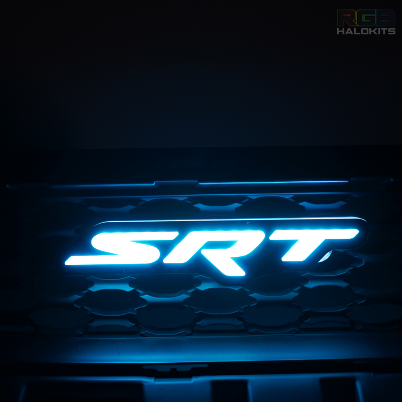 Load image into Gallery viewer, SRT LED Emblem Badge: (Multicolor)
