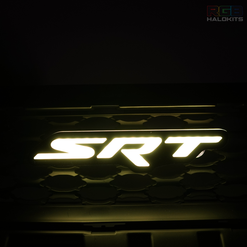 Load image into Gallery viewer, SRT LED Emblem Badge: (Multicolor)
