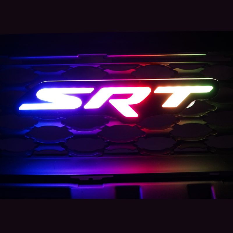 Load image into Gallery viewer, SRT LED Emblem Badge: (Multicolor)
