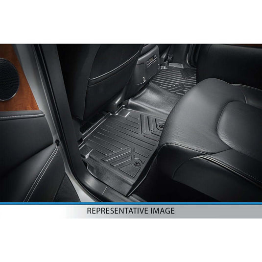 Smart Trim™ Custom Fit Floor Liners For 2015-2020 Cadillac Escalade with Second Row Bucket Seats
