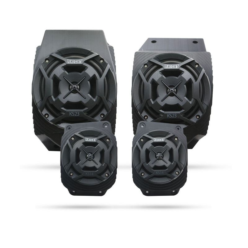 Load image into Gallery viewer, Yamaha Grizzly 8” Bluetooth LED ATV Surround Sound System
