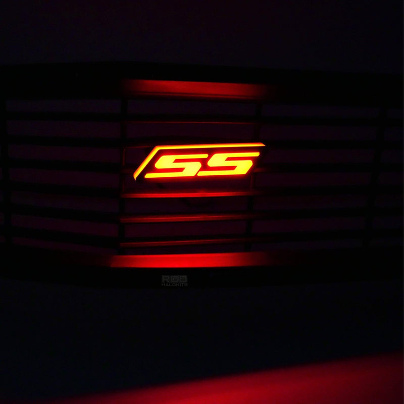 Load image into Gallery viewer, SS LED Emblem Badge: Multicolor Flow (for Chevrolet)
