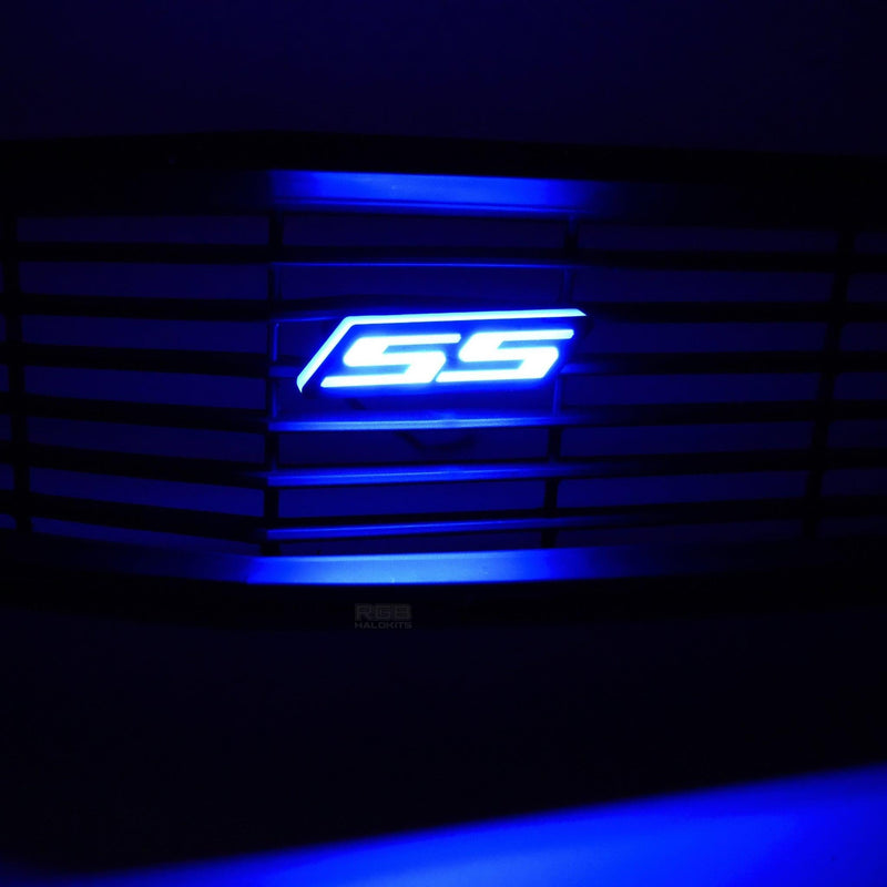 Load image into Gallery viewer, SS LED Emblem Badge: Multicolor Flow (for Chevrolet)
