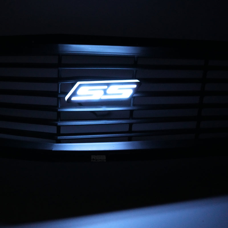 Load image into Gallery viewer, SS LED Emblem Badge: Multicolor Flow (for Chevrolet)

