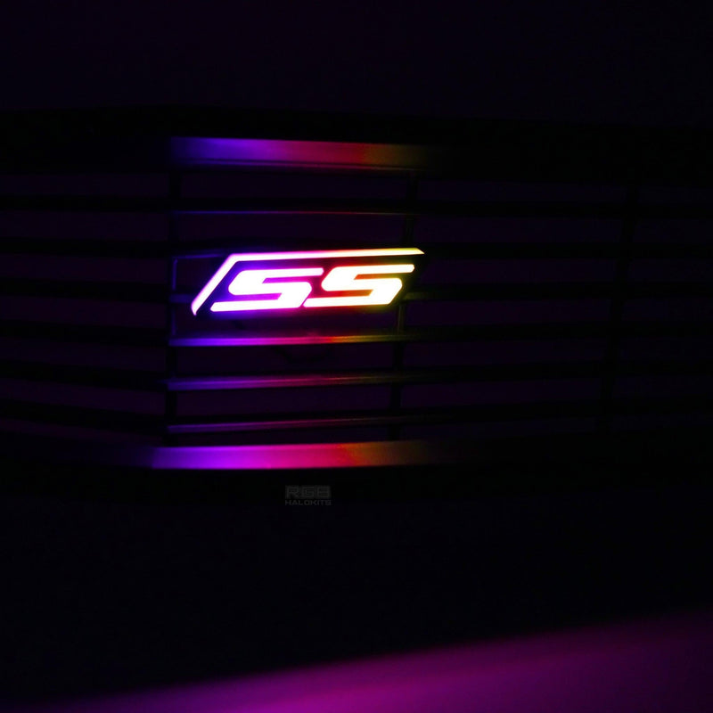 Load image into Gallery viewer, SS LED Emblem Badge: Multicolor Flow (for Chevrolet)
