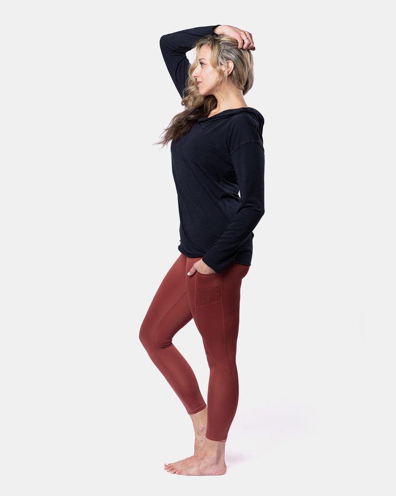 Load image into Gallery viewer, Hello Sunshine UPF Hoodie – Booya Black
