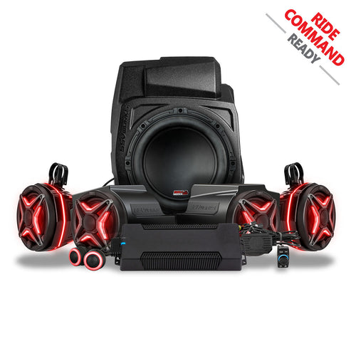 2020-2024 Polaris® RZR PRO Series Phase-5 V-Spec 5-Speaker 1400watt System for Ride Command