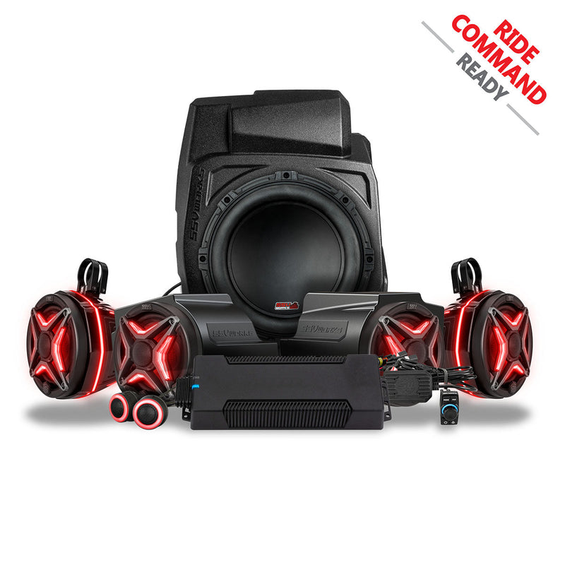 Load image into Gallery viewer, 2020-2024 Polaris® RZR PRO Series Phase-5 V-Spec 5-Speaker 1400watt System for Ride Command
