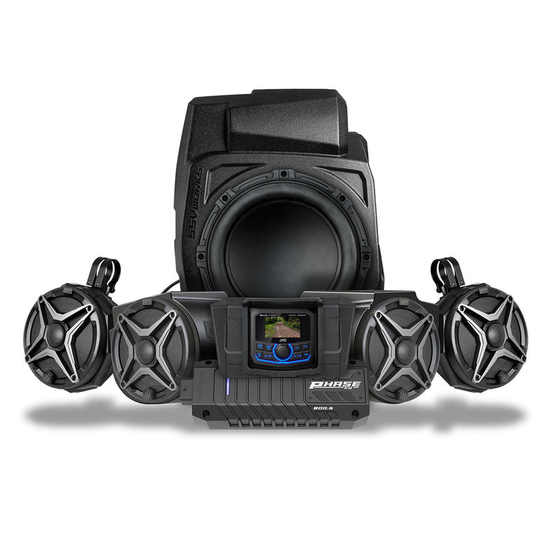 Load image into Gallery viewer, 2020-2024 Polaris® RZR PRO Series Phase-4 A-Spec 5-Speaker 800watt System w/JVC

