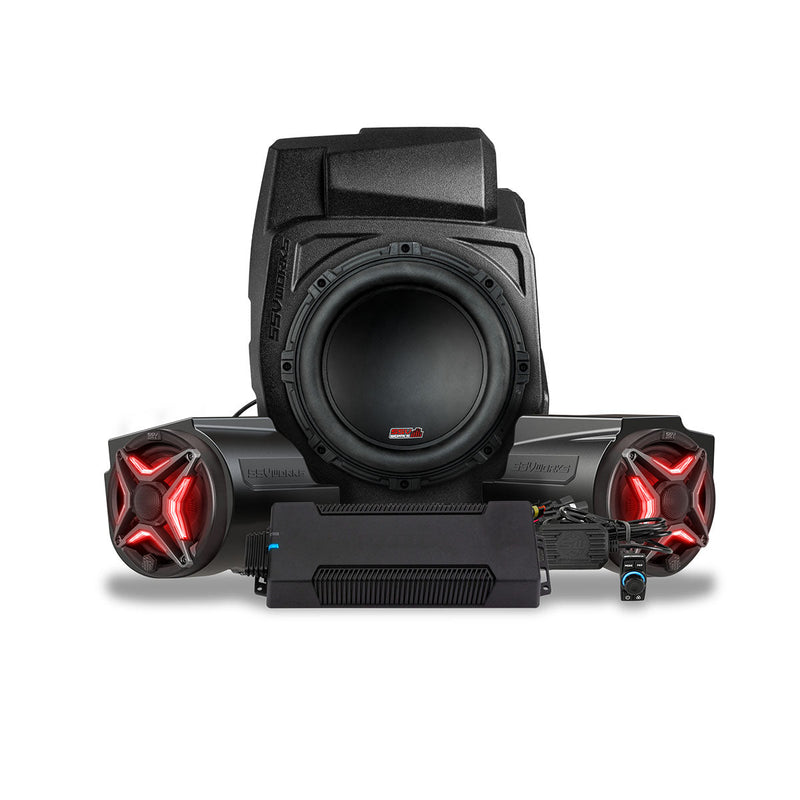 Load image into Gallery viewer, 2020-2024 Polaris® RZR PRO Series Phase-3 V-Spec 3-Speaker 1400watt System w/JVC
