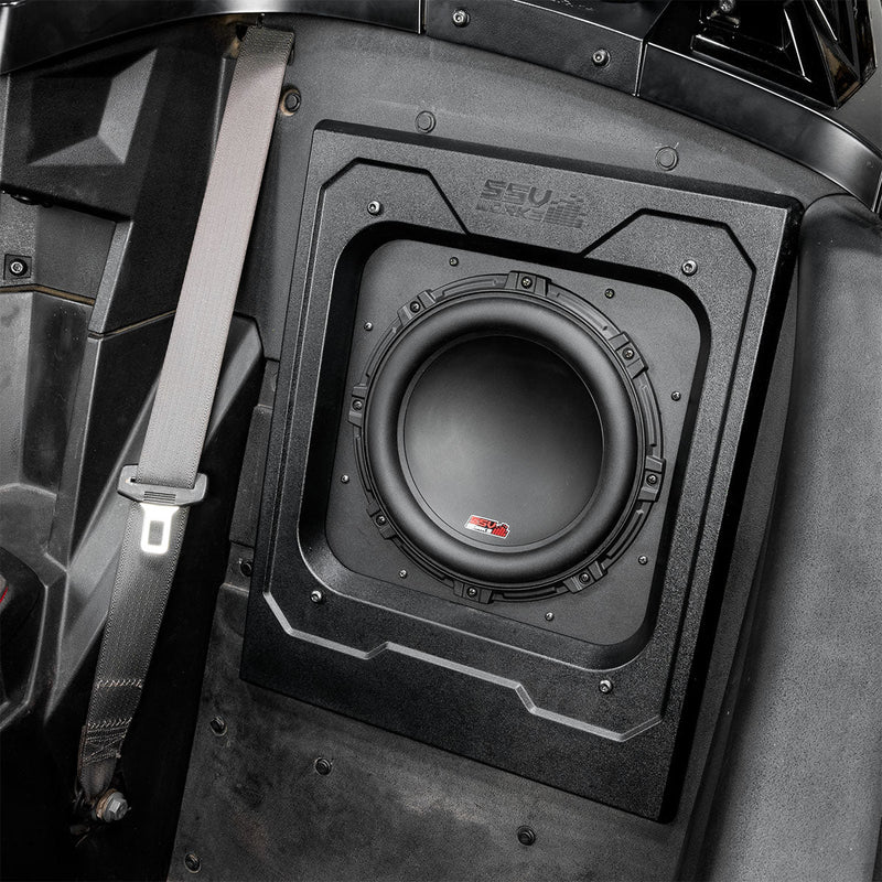 Load image into Gallery viewer, SSV Works 10&quot; subwoofer enclosure for Polaris Slingshot
