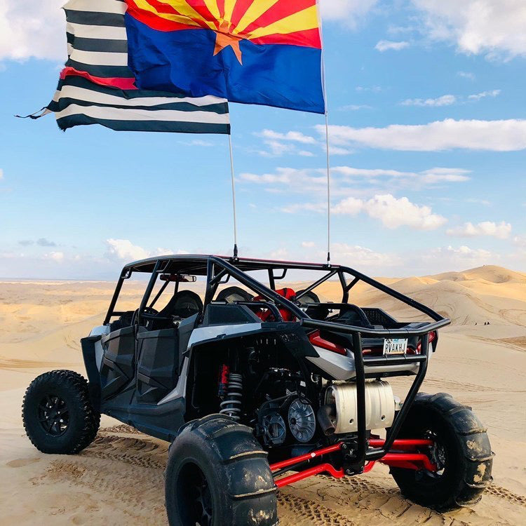 Load image into Gallery viewer, 2014-2023 Polaris RZR 4DR Rear Bumper Cage
