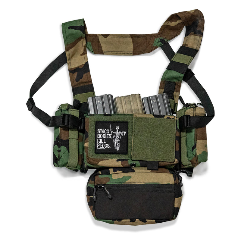 Load image into Gallery viewer, Stack Bodies. Kill Pedos Grim Reaper Velcro Patch
